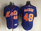 New York Mets #48 Jacob DeGrom Blue 2016 Flexbase Collection Stitched Jersey,baseball caps,new era cap wholesale,wholesale hats